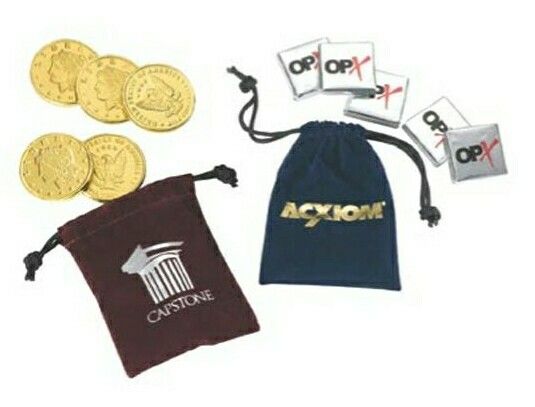 Chocolate Coin Pouch