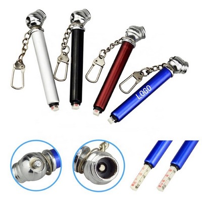 Mini Tire Pressure Gauge with Keychain