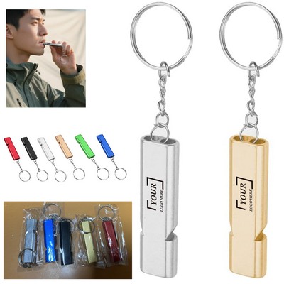 Safety Survival Whistles Keychain