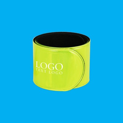 15.74"PVC Outdoor Reflective Slap Bracelets